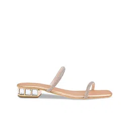 Rocia Embellished Open Toe Block Heels image 2