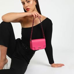 KLEIO Vegan Croco Mini Shoulder Handbag-11