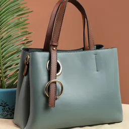 haute sauce by  campus sutra HAUTE SAUCE by Campus Sutra Multicoloured PU Structured Handheld Bag image 1