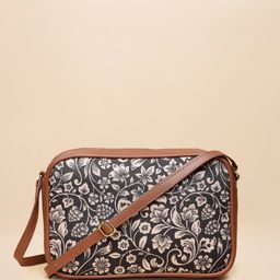 Anouk Floral Printed Structured Sling Bag image 2