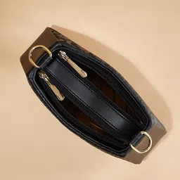 FARGO Textured Structured Sling Bag image 3