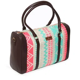 NR By Nidhi Rathi Self Design Structured Handheld Bag image 3