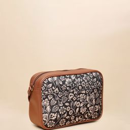 Anouk Floral Printed Structured Sling Bag image 3