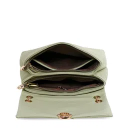 Exotic Structured Sling Bag with Quilted image 4