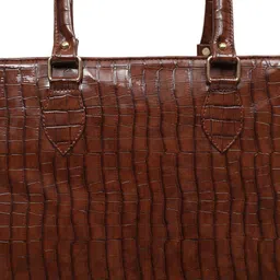 MINI WESST Textured Structured Tote Bag image 5