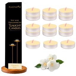Imvelo Green your hygiene White 15 Pieces Tea Light Candles-16