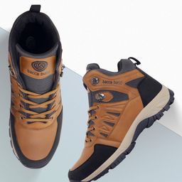 bacca bucci HUNTER 6 inches Hiking/Snow boots for men for outdoor Trekking - Water Resistant Boots For Men-picture-49