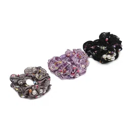 DN Creation Set of 6 Assorted Embellished Scrunchies image 5