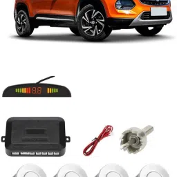 AB417 Silver Car Reverse Parking Sensor with LED Display 4 Sensor A417 Parking Sensor-picture-10