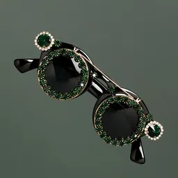 HAUTE SAUCE by Campus Sutra Women Full Rim Embellished Round Sunglasses AW23_SOHISG9046-10