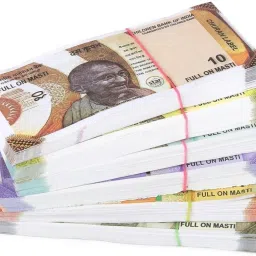 Combo (9 Each x 6=54 Nakli Note) Playing Indian Currency Notes for Fun Paper Kids churan wale Note (Nakli Note-10,20,50,100,200,500 ) Children Currency Gag Toy-14