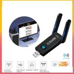 TECHGEAR Dual Band High Speed Plug And Play USB3.0 Interface 2.4G/5G Fast Connection Dual Band High Speed Plug And Play USB3.0 Interface 2.4G/5G Fast Connection USB Hub image 2