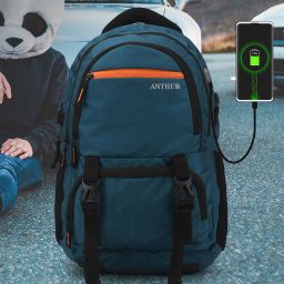Large 40 L Laptop Backpack Laptop Backpack 1001 Unisex With USB Port And Rain Cover-image-116