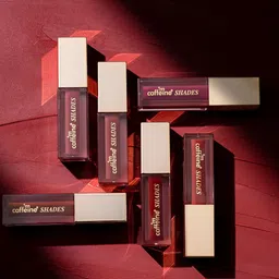 mCaffeine SHADES Blur Matte Lipstick - 4ml - Subtle Sangria image 2