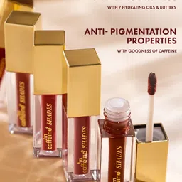 mCaffeine SHADES Blur Matte Lipstick - 4ml - Subtle Sangria image 3