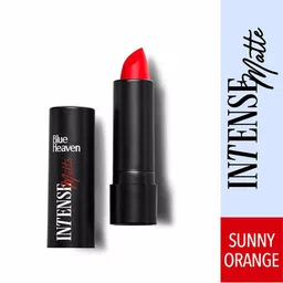 Blue Heaven Intense Matte Moisturising Lipstick 4g - Sunny Orange-image-42