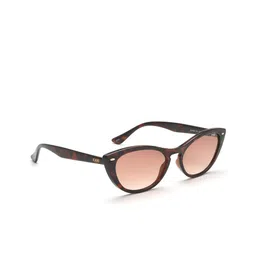 IDEE Women Orange Lens & Black Cateye Sunglasses with Polarised Lens IDS2645C2SG-image-15