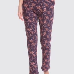 HiFlyers Women Comfort Fit Printed Cotton Lounge Pants-picture-52