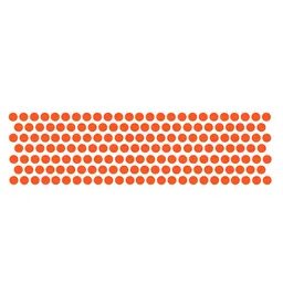 Comet Busters Traditional Designer Bindis - Orange image 1