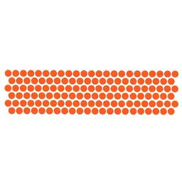 Comet Busters Traditional Designer Bindis - Orange image 1