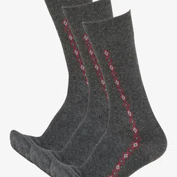 Bodycare Men Pack of 3 Patterned Moisture Wicking Calf Length Socks-picture-23