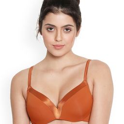 Susie Orange Bra Underwired Lightly Padded-image-8
