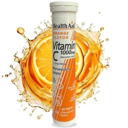 HealthAid Vitamin C (1000 mg),  20 tablet(s)  Orange -24