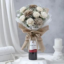 Bubbles N Sola Belli Floral Gift Arrangement-image-28