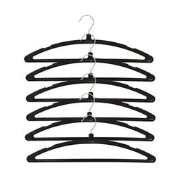 Kuber Industries Black 24 Pieces Hangers-17
