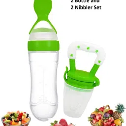 Fresh Food Feeder, Infant Teether Nibbler Toys, for Toddlers & Kid- Combo of 2 Feeder-0