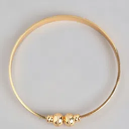 Aadvik Designs Set Of 2 Gold-Plated Adjustable Bangles image 3