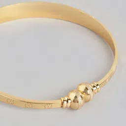 Aadvik Designs Set Of 2 Gold-Plated Adjustable Bangles image 4