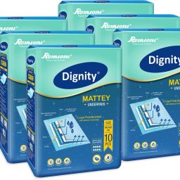 Disposable Underpads, 60x90 cm, 10 Pcs/Pack (Pack of 6) 60 Pcs Adult Diapers - L-image-38