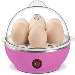 Electric Egg Cooker Kitchen Hen 7 Egg Cooker Boiler Steamer Home Machine Egg Boiler With Egg Tray (Multicolor Egg Cooker-image-53