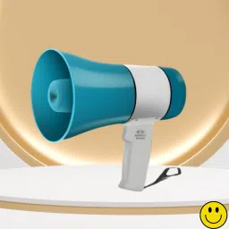 Handheld Megaphone with Siren, Microphone & Rechargeable for Outdoor EventsA273 Megaphone Portable Megaphone Siren Loudspeaker Function &Long Battery BackupE273 Outdoor PA System-10