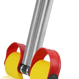 Fitness Slimming Equipment,Pull Rope Dual Spring Tension Foot Pedal Sit Up for Ab Exerciser-23