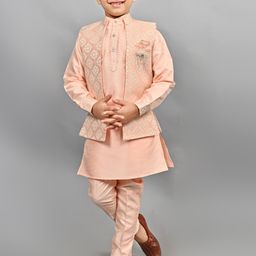 ahhaaaa Boys Traditional Party Wear Bollywood Style Indo-Western Sherwani-picture-50