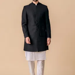 Tasva Asymmetrical Layered Indo-Western Sherwani-picture-38