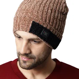 ELLIS Men Self Design Acrylic Beanie-42