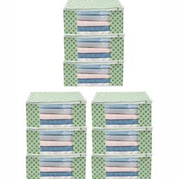 ANKIT INTERNATIONAL Green Set of 6 Super Strong Multi-Utility Organisers-12