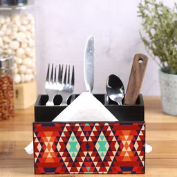 Reinvention Factory Wooden Cutlery Tissue Holder-54