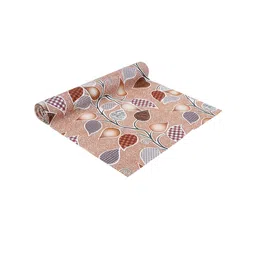 Dakshya Industries Ambi Beige Printed Shelf Liner-46