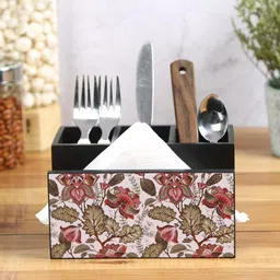 Reinvention Factory Floral Fantasy Wooden Hooks and Holders Set-34
