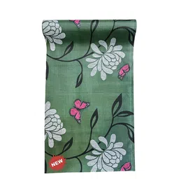 Dakshya Industries Green Leaves Printed Anti Slip Self Cover Roll-image-18
