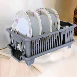 Kuber Industries Dish Drying Rack for Kitchen-58