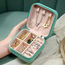HOUSE OF QUIRK Green Jewellery Organiser-image-8