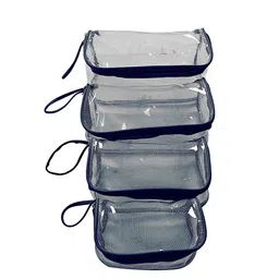 Kuber Industries Set of 4 Multi-Utility PVC Organisers-16