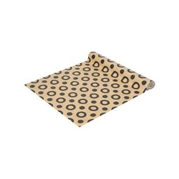 Dakshya Industries Beige & Brown Coin Printed Pvc Shelf Liner-image-79