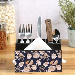 Reinvention Factory Printed Wood Utility Holder-15