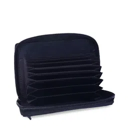 Kuber Industries Navy Blue Leather Zip Around Wallet-image-24